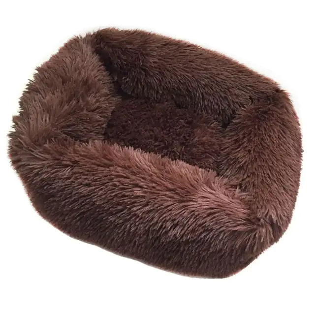 SnuggleSoft Elite - Luxurious Plush Pet Bed for Ultimate Comfort