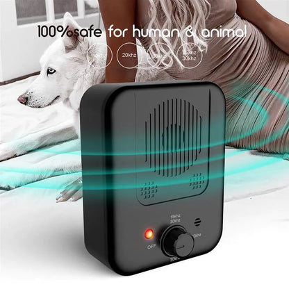 SilentGuard Pro - Advanced Ultrasonic Bark Control Device for Peaceful Homes