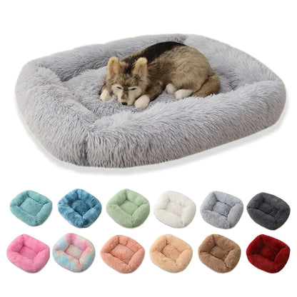 SnuggleSoft Elite - Luxurious Plush Pet Bed for Ultimate Comfort