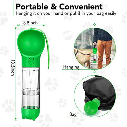 ThirstQuencher PupPorter - Leakproof Portable Dog Water Bottle for On-the-Go Hydration