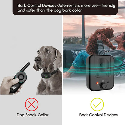 SilentGuard Pro - Advanced Ultrasonic Bark Control Device for Peaceful Homes