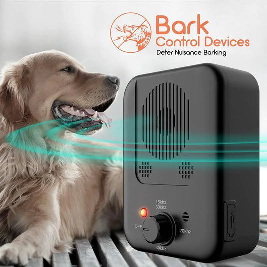 SilentGuard Pro - Advanced Ultrasonic Bark Control Device for Peaceful Homes